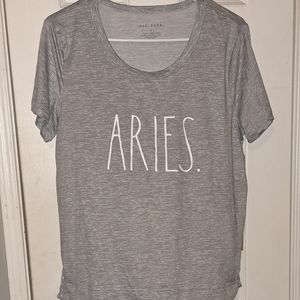 Rae Dunn zodiac shirt. Aries size MED.  NWT.